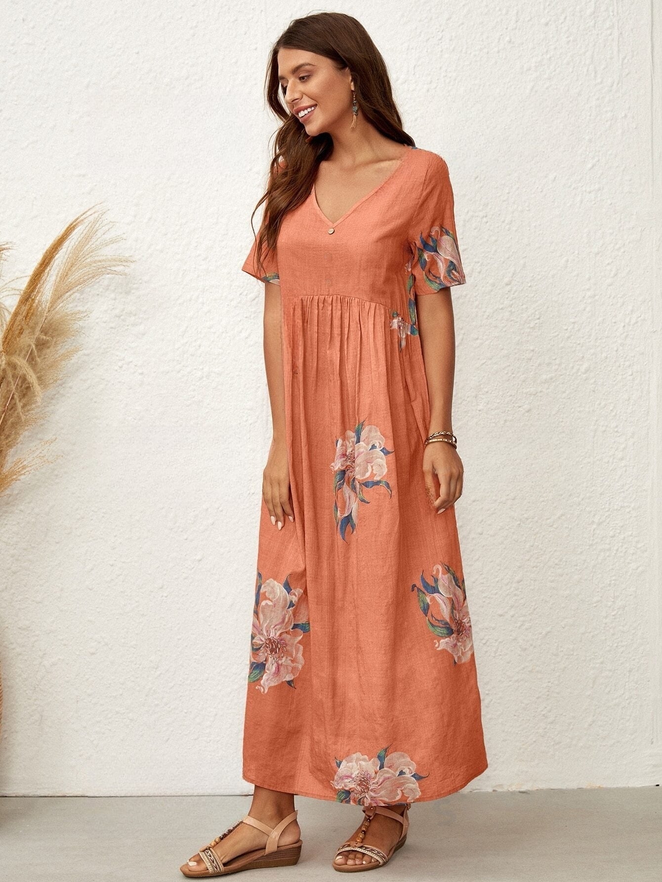 Robe Longue Coton Bohème